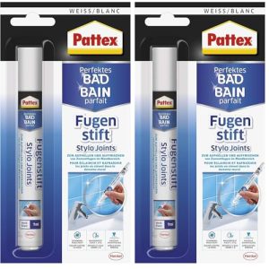 Fugenstift Sista Pattex für Bad und Fugenreinigung, Fugenweiß 7ml