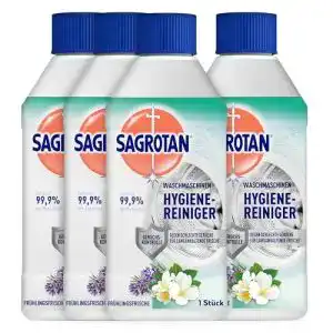 Sagrotan Hygienespüler für Waschmaschinen 4 x 250 ml