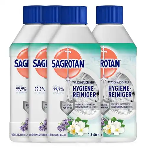 Sagrotan Hygienespüler für Waschmaschinen 4 x 250 ml
