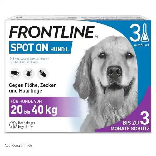 Frontline Spot On H 40 Lösung für Hunde 3 Stück