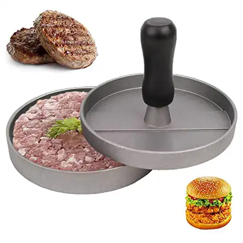 Hamburgerpresse Helweet für Burger Patties, Antihaftbeschichtet