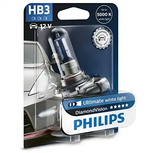 Philips Diamond Vision 5000K HB3 Lampen für Fahrzeuge