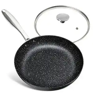 Bratpfanne mit Deckel Michelangelo, 26 cm, harteloxiert