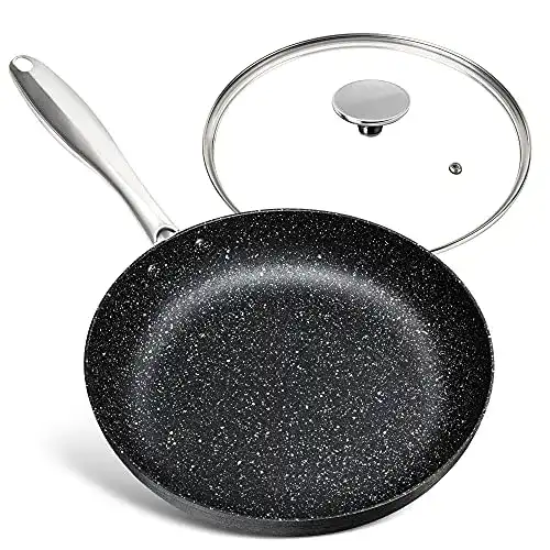 Bratpfanne mit Deckel Michelangelo, 26 cm, harteloxiert