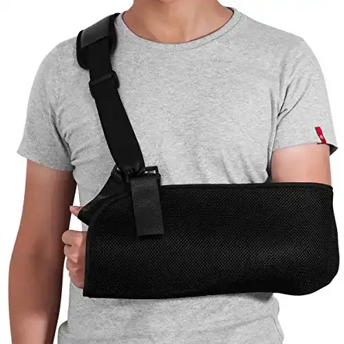Armschlinge Healifty für Schulterverletzungen, verstellbar und atmungsaktiv