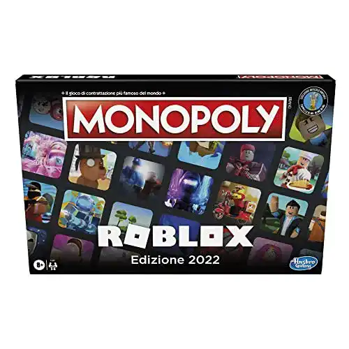 Monopoly Roblox von Hasbro Gaming für Kinder ab 8 Jahren