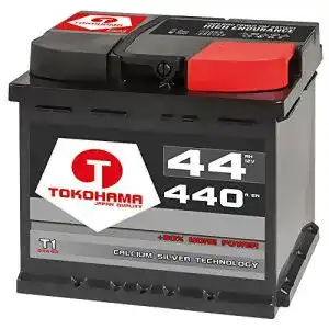 Autobatterie 44Ah T von Tokohama Starterbatterie für Fahrzeuge