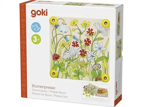 Blumenpresse goki 58603 Frühlingswiese in mittelgroßer Ausführung