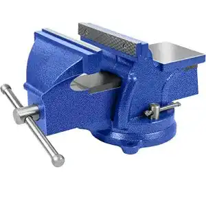 Drehbarer Schraubstock HRB mit 160 mm Spannweite und 360° Drehfunktion