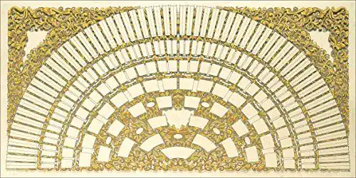 Ahnentafel RNK Verlag 2810 – Schmuck im Halbkreis-Design für 8 Generationen