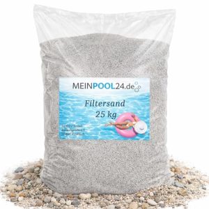 Filtersand Samore 25 kg für Sandfilteranlagen mit Quarzsand 0,7-1,2 mm