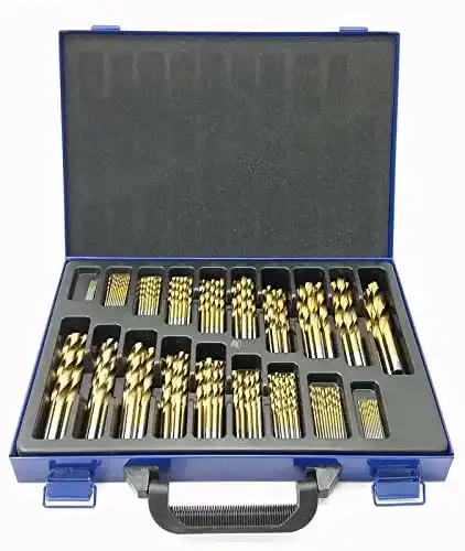 Metallbohrer Cavatiny 170-teiliges HSS Set mit Titanbeschichtung