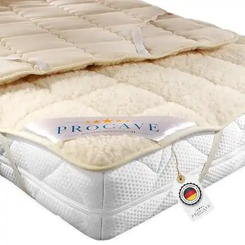 Lammfell-Bettauflage Procave – Unterbett mit Lammflor