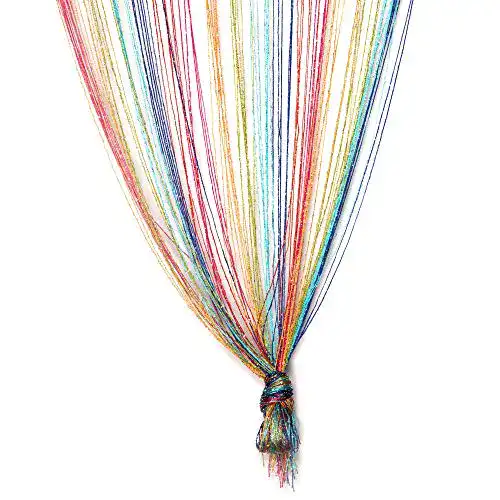 Türvorhang TRIXES in Mehrfarbig mit Tautropfen Design