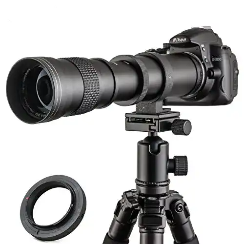 Jintu 420-800mm F/8.3 Teleobjektiv für Canon DSLR Kameras