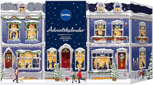 Nivea Adventskalender 2022 mit Beauty-Produkten und Accessoires