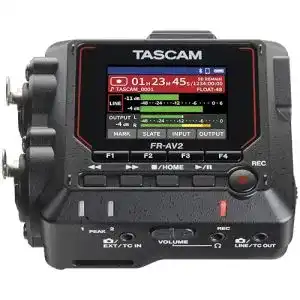 Tascam Recorder FR-AV2 2-Kanal-Audiorecorder mit XLR/TRS und Timecode