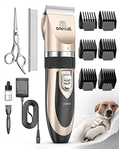 Hundeschermaschine oneisall Leise Profi für Haustiere
