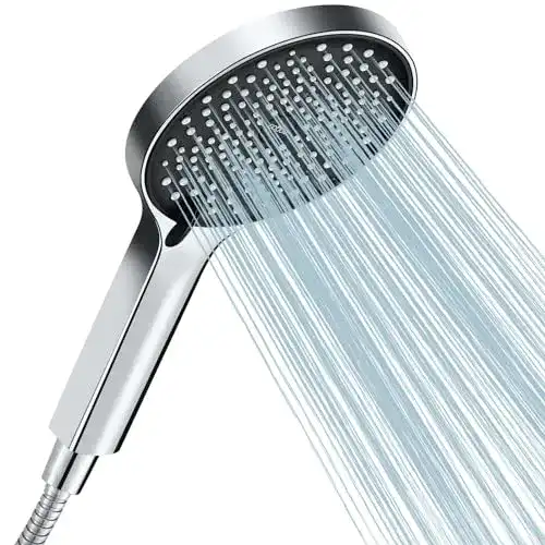 Cobbe Sparduschkopf – Wassersparender Duschkopf mit drei Strahlarten