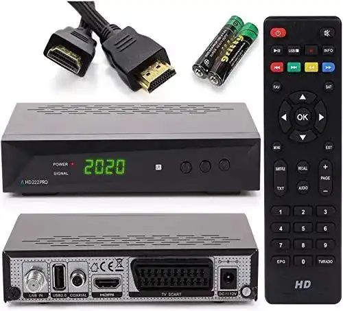 Anadol HD 222 Pro Sat Receiver für digitalen Satellitenempfang