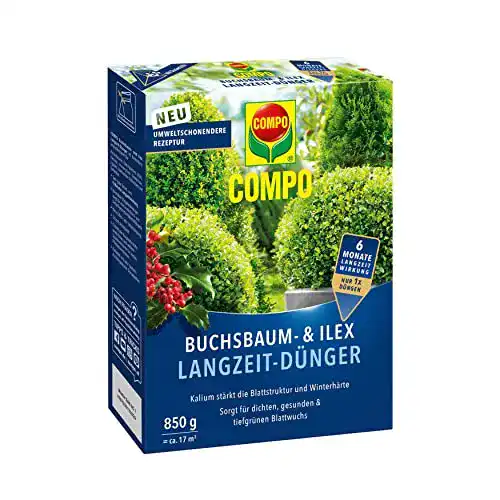Heckendünger Compo Buchsbaum- und Ilex Langzeitdünger für Hecken