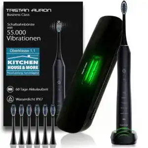 Elektrische Schallzahnbürste Tristan Auron für gründliche Mundpflege
