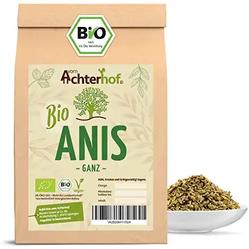Anissamen Bio ganz (250g) von Achterhof für Tee und Gewürz