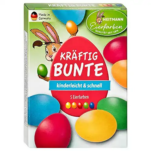 Heitmann Eierfarben Set für kreative Ostereiergestaltung