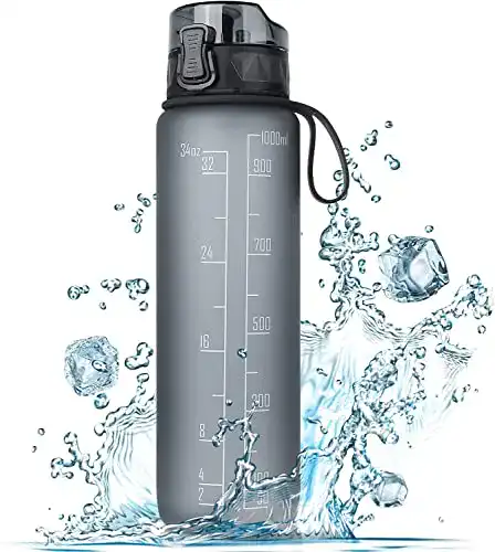 Sport-Trinkflasche von FULDENT, 1 Liter für Sport und Freizeit