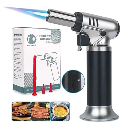 Einstellbarer Flambierbrenner von VORHOT für Küche und Camping