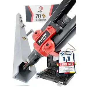 Nietzange RAM Tools Nietmutternzange Set mit 70 Nietmuttern