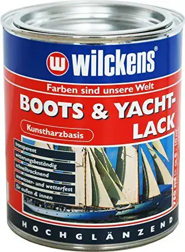 Kunstharzlack für Boote und Yachten inklusive Pinsel