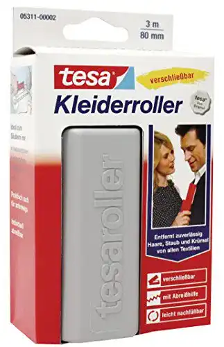 Fusselroller Tesa Fusselentferner Universal-Abroller, leicht klebend, nachfüllbar