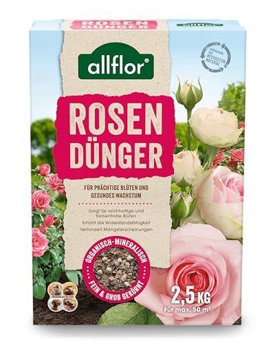 Rosendünger ALLFLOR Rosen-Dünger 1 x 2,5 kg, Faltschachtel