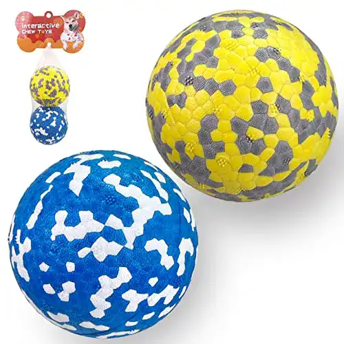 Fonpoo Hundeball aus E-TPU-Material für kleine und mittelgroße Hunde