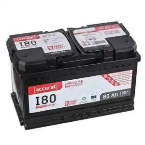 Autobatterie 80Ah
