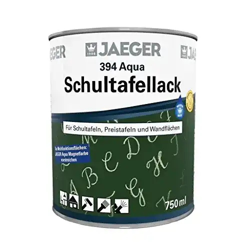 Tafelfarbe Jaeger Aqua Schultafellack für Tischtennisplatten