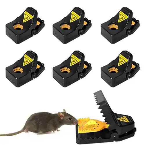 Mausefalle Schlagfalle 6 Stück von Gehuay