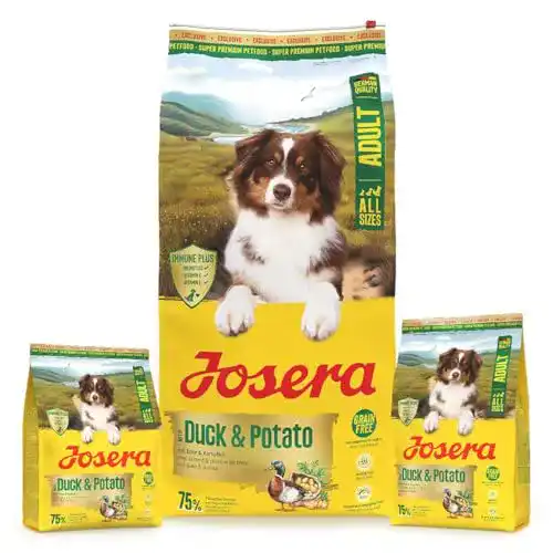 Josera Hundefutter Ente und Kartoffel 2 x 12,5 kg