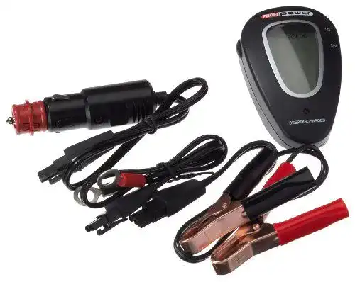 Autobatterietester Unitec Profipower 76781 für 12V und 24V Batterien