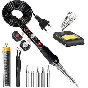 XODMAO Mini-Lötkolben Set 60W für Elektronik-Reparaturen und Bastelprojekte