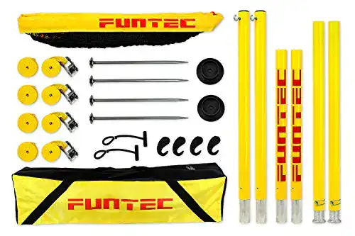 Transportables Beachvolleyballnetz Funtec Pro Beach Set