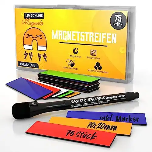 Kühlschrankmagnete von Jawaonline Beschreibbare Magnetschilder