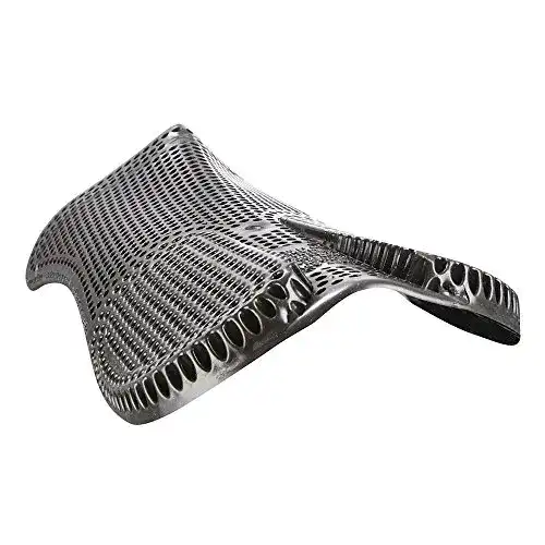 Acavallo Gel-Pad mit erhöhter Rückseite in Schwarz