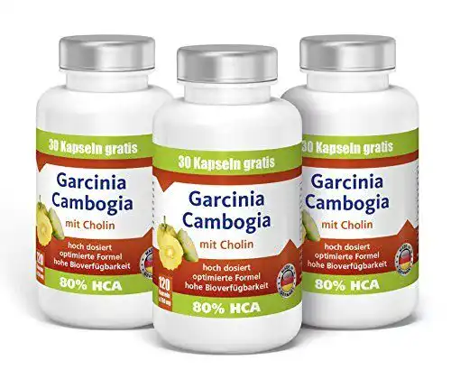 Garcinia Cambogia Appetitzügler 3er Pack – Natürliche Unterstützung