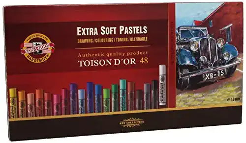 Pastellkreide Koh-I-Noor Toison D’or 8556 Künstler-Extra weich (48 Stück)