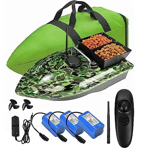 Futterboot YLLLLY mit 12000mAh Akku und 500m Reichweite