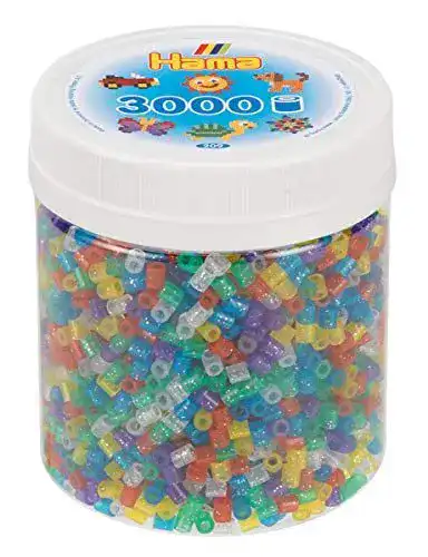 Bügelperlen Hama Perlen 209-54 Beutel mit ca. 3000 bunten Midi