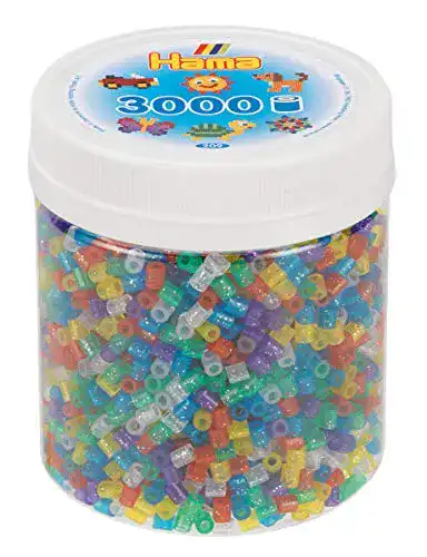 Bügelperlen Hama Perlen 209-54 Beutel mit ca. 3000 bunten Midi
