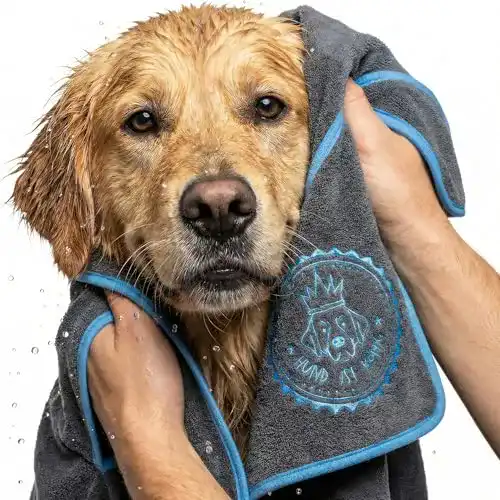 Hundehandtuch für optimale Fellpflege extra saugfähig und funktional